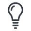 Line, up, normal, light, bulb, brainstorming, creativity, idea, tip, lamp icon
