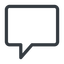 Line, normal, square, dots, message, chat, comment, speech, dialogue, blablabla, blabla, bubbles, comment-square icon