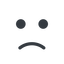 Line, smiley, emoji, sad, smiley-sad icon