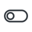 Line, up, normal, setting, apple, on, off, ios, switch, button, radio icon