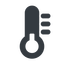 Line, normal, temperature, low, thermometer, cold, thermometer-low, thermometer-low-solid icon