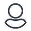 Line, normal, circle, user, man, woman, person, user-circle icon