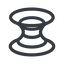 Line, up, normal, wormhole, black-hole, hole, spacetime, interstellar, astrophysics, hyperspace, einstein, rosen, singularity, relativity icon