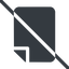 Line, down, normal, prohibited, file, file-solid, document icon