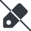 Line, down, normal, prohibited, label, tag, value, cost, price, label-solid icon