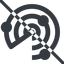 Line, down, normal, prohibited, gps, place, radar, localisation, radar-solid, sonar icon