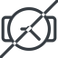 Line, left, normal, prohibited, time, hour, minute, hours, minutes, watch icon