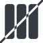 Line, right, normal, prohibited, menu, collapse, bar, expand, list, collapse-menu-solid, burger, hamburger icon
