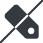 Line, right, normal, prohibited, label, tag, value, cost, price, label-solid icon
