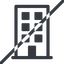 Line, normal, horizontal, mirror, prohibited, building, business, architecture icon