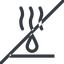 Line, normal, horizontal, mirror, prohibited, hot, caution, liquid, hot-liquid, caution-hot-liquid icon