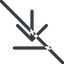 Line, up, normal, download, downloaded, downloading, prohibited icon