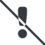 Line, up, normal, mark, warning, exclamation, rounded, prohibited, info, exclamation-mark-rounded, alert icon