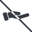 Line, up, normal, prohibited, healthcare, help, care, gift, hand, giving, giving-hand, love, give, giving-hand-solid icon