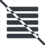 Line, normal, solid, prohibited, menu, burger, text, align, alignment, editor, justify, justify-align, align-justify, justify-align-solid icon