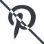 Line, normal, logo, brand, image, social, prohibited, picture, pinterest, p, gallery, pinterest-alt icon