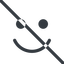Line, normal, prohibited, smiley, happy, emoji, smiley-happy icon