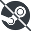Line, normal, logo, brand, social, prohibited, game, gaming, video-game, games, steam icon