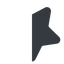 Down, normal, solid, star, rate, rating, half, star-half-solid icon