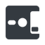 Right, normal, solid, floppy, disk, backup icon