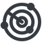 Up, normal, solid, horizontal, mirror, gps, place, radar, localisation, radar-alt-solid, radar-alt, sonar icon