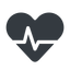 Normal, solid, rate, medical, heart, medic, beating, beat, monitor, pulse, beating-heart-solid, beating-heart icon