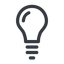 bulb icon. up, normal, solid, light, bulb, brainstorming, creativity, idea, tip, lamp icon. Friconix, free collection of beautiful icons.