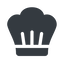 Normal, solid, hat, restaurant, chef, cooking, kitchen, cook, chef-hat, chef-hat-solid-alt icon