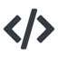 code-solid icon. up, normal, solid, code, html, text, editor, source, source-code, xml, code-solid icon. Friconix, free collection of beautiful icons.