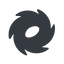 Normal, solid, galaxy, space, spiral, milky-way, milky, way, cosmos, celestial, stellar, universe, galaxy-solid, galactic icon