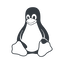 Normal, solid, brand, open-source, open, source, os, penguin, tux, unix, distribution, linux icon