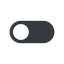 Up, normal, solid, setting, apple, on, off, ios, switch, button, radio, switch-solid icon