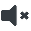 Up, normal, solid, speaker, volume, mute, unmute, music, sound, loudspeaker, volume-mute-solid, silence, silent icon