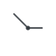 Thin, line, right, clock, time, meeting, hour, minute, hours, minutes, clock-thin icon