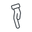 Thin, line, right, healthcare, help, care, gift, hand, giving, giving-hand, love, give, giving-hand-thin icon