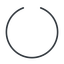 Thin, line, circle, wait, load, loading, notch, waiting, circle-notch-thin, loader icon