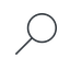 magnifying-glass-thin icon.  icon. Friconix, free collection of beautiful icons.