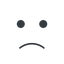Thin, line, smiley, emoji, sad, smiley-sad-thin icon