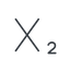 Thin, line, text, editor, subscript, subscript-thin icon