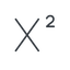 Thin, line, text, editor, superscript, superscript-thin icon