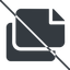 Thin, line, left, solid, horizontal, mirror, prohibited, copy, copy-solid, files icon