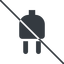 Thin, line, right, horizontal, mirror, prohibited, electricity, plug, charge, charger, electric, plug-solid, electrics, electrical icon