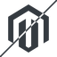 Thin, line, logo, brand, horizontal, mirror, prohibited, website, blog, cms, ecommerce, internet, magento icon