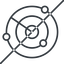 Thin, line, up, horizontal, mirror, prohibited, gps, place, radar, localisation, radar-alt-thin, radar-alt, sonar icon