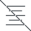 Thin, line, solid, prohibited, text, align, alignment, editor, center, center-align, center-align-thin, align-center icon