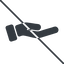 Thin, line, up, prohibited, healthcare, help, care, gift, hand, giving, giving-hand, love, give, giving-hand-solid icon