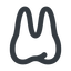 Line, down, wide, solid, horizontal, mirror, cog, medical, health, care, medic, clinical, tooth, molar, dental, dentist, stomatology, teeth, tooth-wide icon