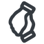Line, right, wide, business, hand, handshake, shake, agreement, deal, hands, shaking, agree, handshake-wide icon