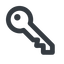 Line, right, wide, unlocked, unlock, locked, lock, key, access, security, key-alt-wide icon