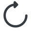 Line, up, wide, horizontal, mirror, arrow, reload, refresh, undo, redo, restore, undo-wide icon